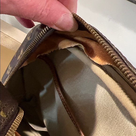 Louis Vuitton Vintage Brown Monogram Deauville Bag with COA - Picture 15 of 17